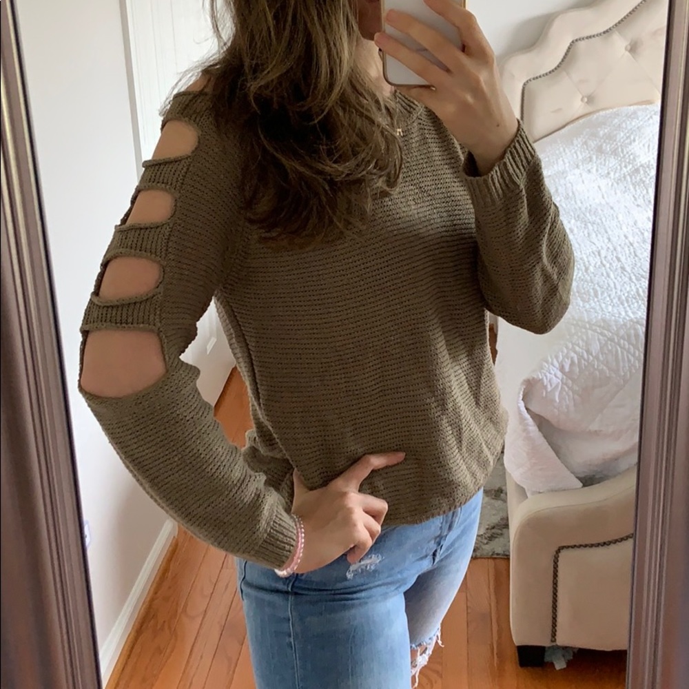 Cut Up Sweater TOBI - M